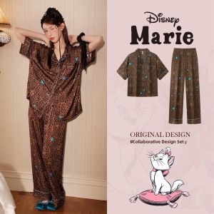 GONGDIE | Cool Sensual Lace Leopard Sleepwear