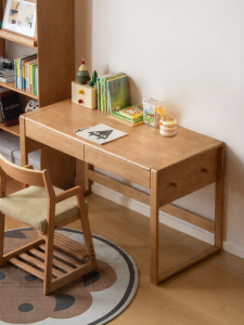 WEISHA | Height Adjustable Wooden Study Desk for Children