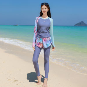 XTEP | Bộ Đồ Bơi Chống Nắng Slim Fit