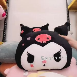 EV B47 Boneka Balmut Kuromi Bantal Selimut Stuffed Plush