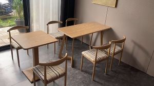 Engineering Dining Table: Small-sized Household Dining Table, Snack Shop Dining Table, and Catering Table