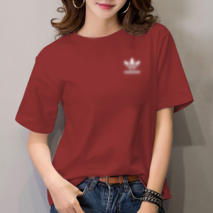 Tshirt for Women NEW SIMPLE SHIRT LADIES WEAR WITH GRAPHIC PRINT FOR IN AND OUTDOOR WALKING Womens cotton T-shirt