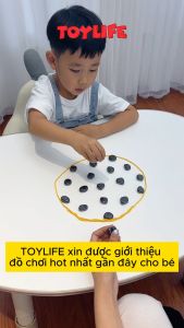 Đồ chơi cờ nam châm thông minh cho bé cờ hiệu ứng từ tính PK đối kháng phát triển trí tuệ tương tác cho trẻ TOYLIFE