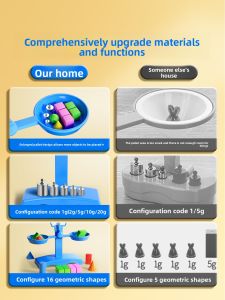 MINGZHUO | Educational Balance Scale Set for Children 2nd Grade