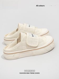 Warrior | Two-Way Slip-On Canvas Shoes with Velcro