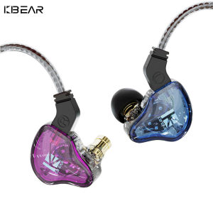 KBEAR หูฟัง KS2 2Pin สายไฮบริด DD + BA ในชุดหูฟังแบบสวมศีรษะมีความสะดวกสบายในการสวมใส่3.5มม. เฮดโฟนแบบมีสายตัดเสียงรบกวนหูฟังเกมวิ่งกีฬาสำหรับสมาร์ทโฟน MP3เครื่องเล่น MP4คอมพิวเตอร์แท็บเล็ต