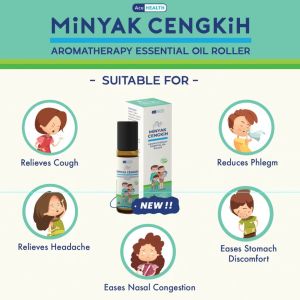 No More Cough Relief Patch (6pcs/Box) Minyak Cengkih/Onion Oil (10ml/Bottle) For Baby & Children & Adult -止咳贴/丁香花精油/洋葱精油