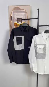 Áo sơ mi tay dài loang màu caro kẻ sọc chất liệu cotton không phai màu cao cấp áo sơ mi nam tay ngắn ken_store_1999