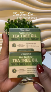 【24H Shipping】Australian Tea Tree Oil Soap For Men Antibacterial Anti itch Mite Removal Loravey Anti Fungal Soap