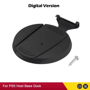 For PS5 Game Console Accessories NEW 2 IN 1 Vertical Stand Holder Game Console Dock Mount Bracket Base Support with Fixing Screw