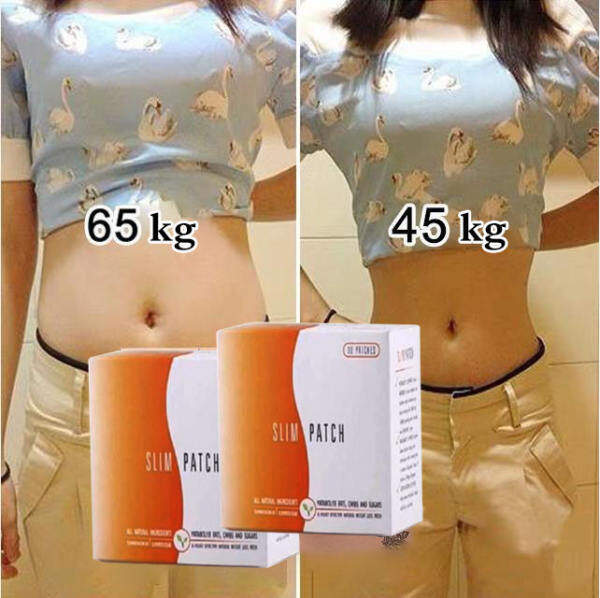 KOYO PELANGSING SLIM PATCH Pembakar Lemak Obat Pelangsing Badan 30PCS Stiker Pusar Obat Cina Patch Pelangsing Detox Penurunan Berat Badan Pelangsing Badan Cepat Dan Ampuh