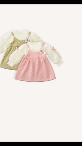 9M-4Y Baby Girl Princess Dress Long Sleeve Gaun Budak Perempuan Comel Parti Birthday Wedding 0419