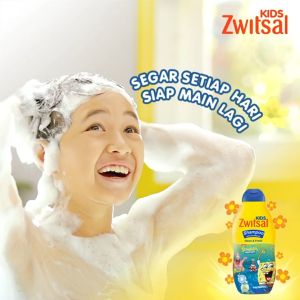 Zwitsal Kids Shampo Soft & Moisturizing Sampo Anak - 180ML