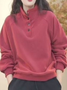 Maillard Stand Collar Sweater: 2024 Autumn & Winter Pullover