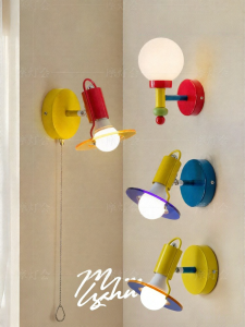 FANCY LAMP CLUB | Creative Color Collision Design Bedside Wall Light