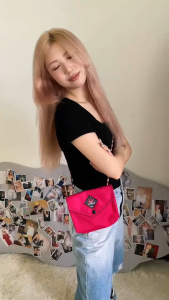 Disney LOTSO Mini Shoulder Bag Stylish Lightweight Nylon Cute & Practical Crossbody for Girls/Women