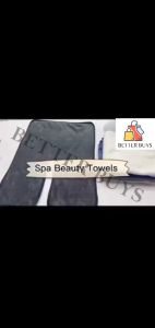 BETTER BUYS 1pcs 50x40CM U Shape Esthetician Face Facial Towel Salon Beauty Spa Facial Towel Microfibre Reusable