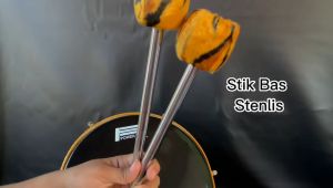 Stick Bass Hadroh Stenlis  Stik Bas Rebana Murah Pukulan Hadrah Terbangan Banjari Duduk