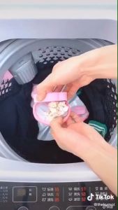 Phao Lọc Cặn Bẩn Máy Giặt Túi Lọc Gom Rác Lồng Máy Giặt Cửa Đứng Thông Minh Hình Bông Hoa