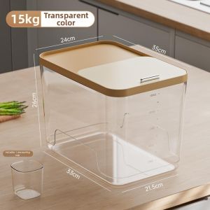 Pest and Moisture Proof Large Capacity Rice Storage Bin