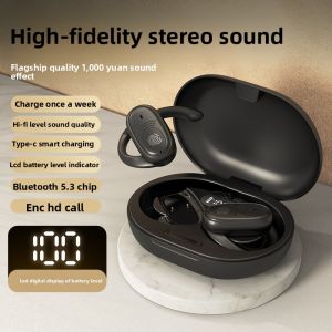 MOON JUNE | Bone Conduction Open Ear Bluetooth Headphones