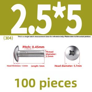 POWER&STRONG | Stainless Steel Pan Head Screws