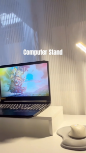 1 / 2 Layer Wooden Computer Monitor Holder Desktop Organizer Laptop Screen Increased Holder Ergonomic Display Bracket