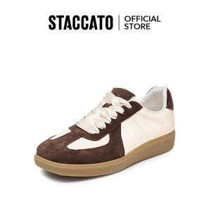 Staccato Gat Sneakers for Women รองเท้าผ้าใบผู้หญิง ส้นแบน Y2408
