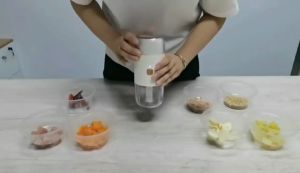 Portable Chopper & Grinder with Stainless Steel Blade (Ready Stock) Multi-Task Master: 2-in-1