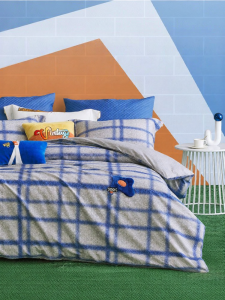 MENDALE | Clearance Cotton Brushed Flannel Bed Set