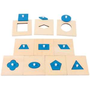 10 Chiếc Bằng Gỗ Hình Học Bảng Ghim Bộ Montessori Toán Học Đồ Chơi Giáo Dục Hình Dạng Phù Hợp Cho Trẻ Em Bé Trai & Bé Gái Từ 14 Tuổi Trở Lên