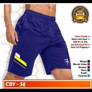 Celana pendek olahraga pria - celana pendek bawahan pakai kantong kanan kiri terlaris