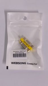 Connector VGA Female to Female Gold websong