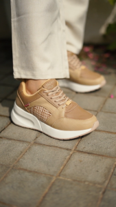 SNEAKYPAIR Careera Persistence Brown Sepatu Wanita Sneakers Sport Shoes