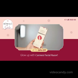 Carmesi Facial Razor for Women | Instant & Painless Hair Removal | Glowing Skin | Eyebrows Upper Lip Forehead Peach Fuzz Chin Sideburns | Pack of 3