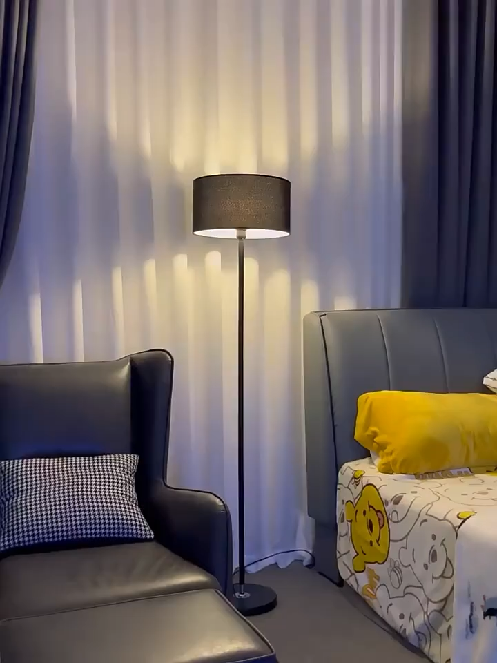 【COD】Floor lamp living room sofa lamp decoration Nordic simple modern bedroom bedside atmosp