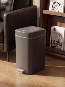 ASCOR | Stylish Large Capacity Household Trash Can with Lid