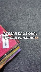 Atasan Wanita Lengan Panjang / Kaos Oval Tangan Panjang Wanita / T-Shirt / Kaos Wanita Terbaru Kekinian