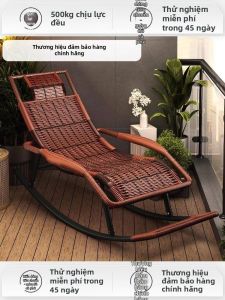ZHUSHANXIA | Ghế Ngả Nghỉ Mát Người Lớn Bằng Tre
