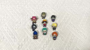 Bandai | Cool Boy Straw Hat Crew Anime Character Enamel Pins Nami Lapel Brooches for Backpack Fans Collectible Items