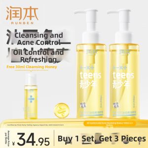 RUNBEN | Oil Control Acne Cleansing Facial Cleanser for Teenagers