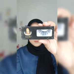 Bulu Mata 3D Tebal Lentik dan Lem 1 Set | Daxu 3D