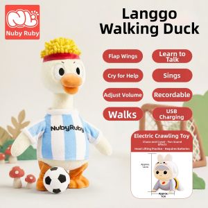 NUBILUBI | Interactive Talking and Walking Football Duck Toy