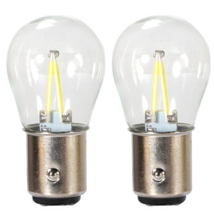 2Pcs Led Filament Chip Car Light 1156 BA15S 1157 BAY15D 2W 3W ED Turn Signal Reverse Car Light Backup Bulbs