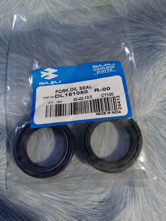 FORK OIL SEAL FOR BAJAJ CT100 | Lazada PH