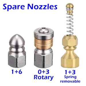 20m Sewer Drain Water Cleaning Hose Sewage Pipe Blockage Clogging Hose Cord Nozzle for Karcher Lavor Bosch Pressure Jet Washer