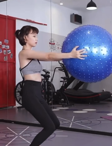 Bóng yoga GAI 85cm ( Kèm Bơm Bóng-VÀ Không Bơm ) Tienphatsmart Gym Ball