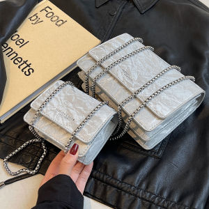 Special-Interest Design Mini Bag Womens Bag 2024 New Arrival Classy Texture Chain Small Square Bag Chain Crossbody Bag