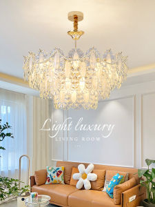 Luxury Modern Minimalist French Crystal Chandelier