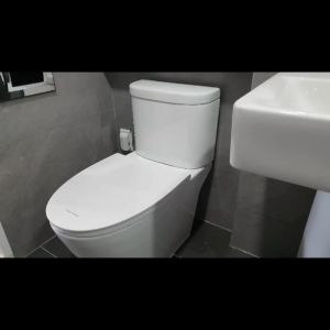 American Standard Slow Elongated Closed Front Toilet Seat White